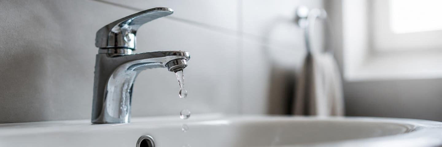 image illustrant une baisse de pression d'eau (en lien a un